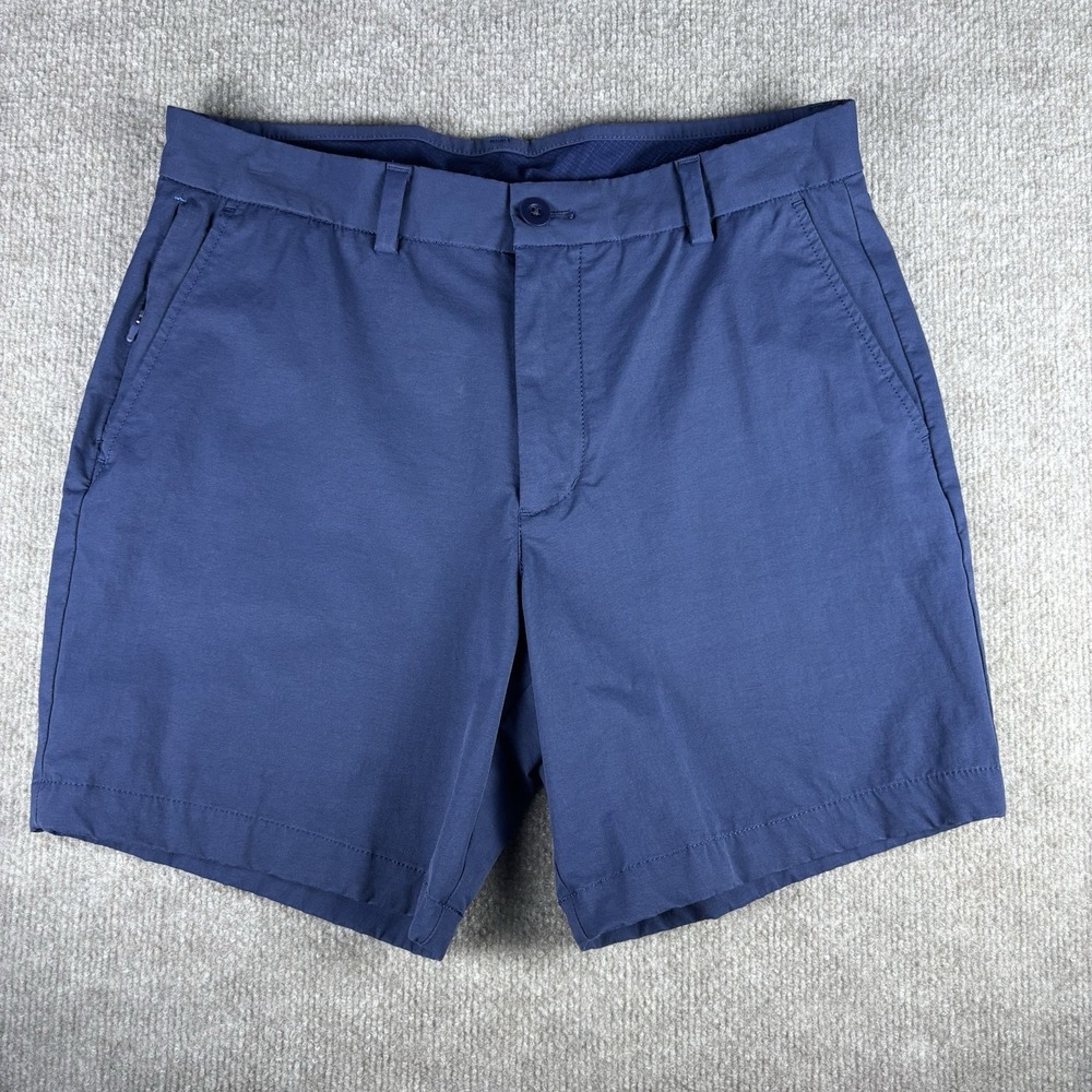 Vineyard Vines OTG On-The-Go Shorts Blue Men's Size 31 X 7 Stretch Performance